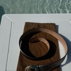 Gucci Black Leather Belt Bag